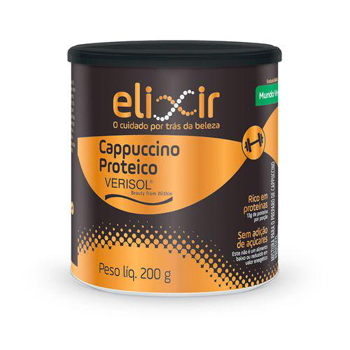 Imagem do produto Cappuccino Proteico 200G Elixir