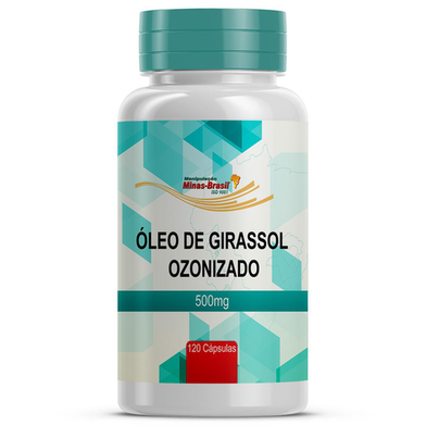 Imagem do produto Cápsula De Oleo De Girassol Ozonizado 500Mg 120 Cápsulas