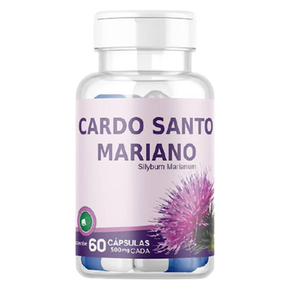 Imagem do produto Cardo Mariano Silimarina 500Mg 60 Cápsulas Vida Natural