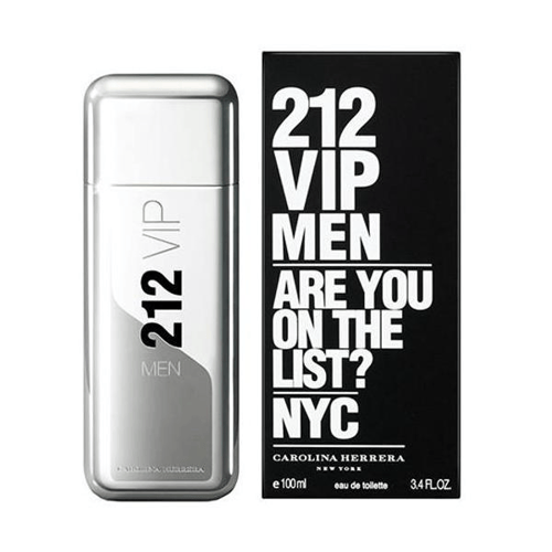 Imagem do produto Carolina Herrera 212 Vip Men Eau De Toilette Perfume Masculino 100Ml