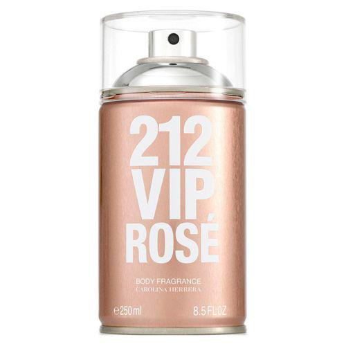 Carolina Herrera 212 Vip Rose Body Spray Desodorante Feminino 250Ml