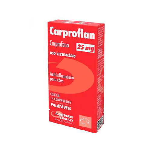 Carproflan 25Mg Antiinflamatório Para Cães