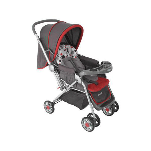 Imagem do produto Carrinho De Bebê Reverse Cosco Vermelho