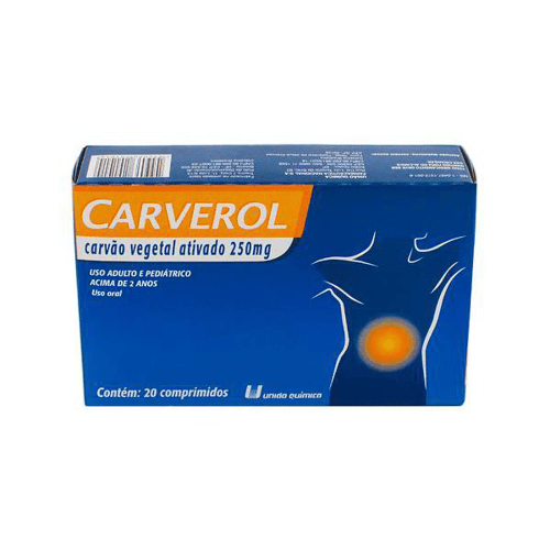 Carverol - 250Mg 20 Comprimidos