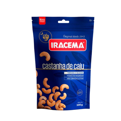 Imagem do produto Castanha De Caju Iracema Pouch Com 100G 100G