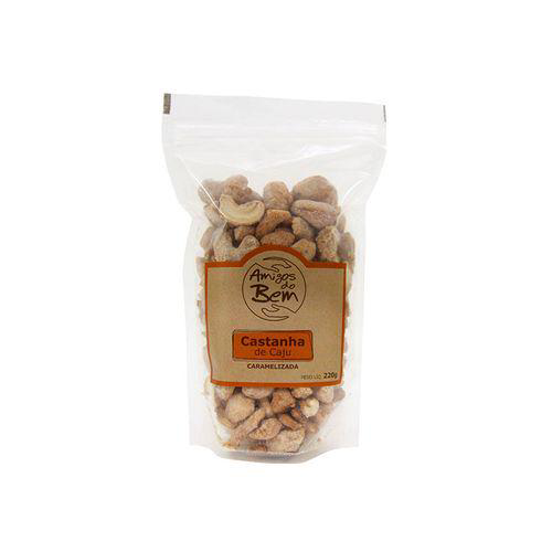 Castanhas De Caju Caramelizada Amigos Do Bem 220G