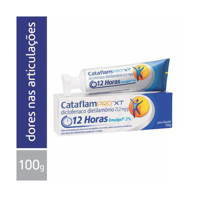 Imagem do produto CATAFLAMPRO XT 12 HORAS EMULGEL 100G