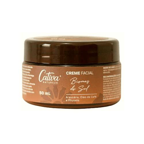 Cativa Creme Facial Biomas 50Ml Natureza