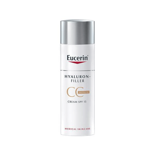 Cc Cream Eucerin Hyaluronfiller Fps15 Médio 50Ml