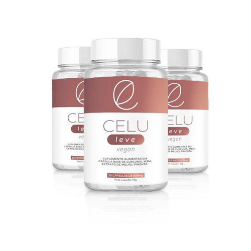 Celuleve Combate A Celulite 90 Dias 90 Cápsulas + Ebook Eleve Life