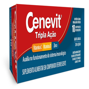 Imagem do produto Cenevit Tripla Ação 10 Comprimidos