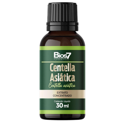 Imagem do produto Centella Asiática Em Gotas Extrato Concentrado 30Ml Bios7