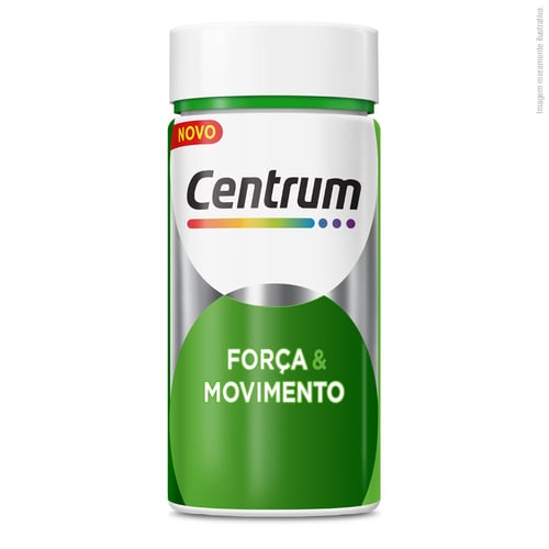 Centrum Força E Movimento Suplemento Alimentar Com 30 Cápsulas