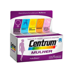 Centrum - Mulher Com 30 Comprimidos