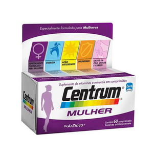 Centrum - Mulher Com 60 Comprimidos