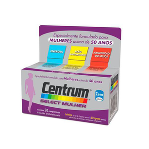 Centrum Select Mulher Complexo Vitamínico 30 Comprimidos