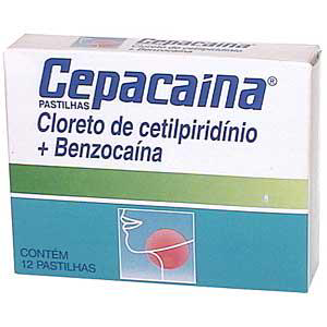 Cepacaina - 12 Pastilhas