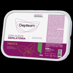 Imagem do produto Cera Depilatória Bandeja Tradicional Menta 1Kg Depilsam