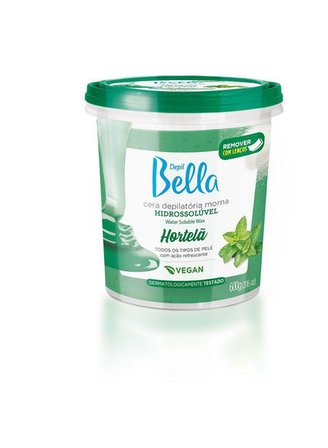 Imagem do produto Cera Hidrossolúvel Hortelã Depil Bella 1300G