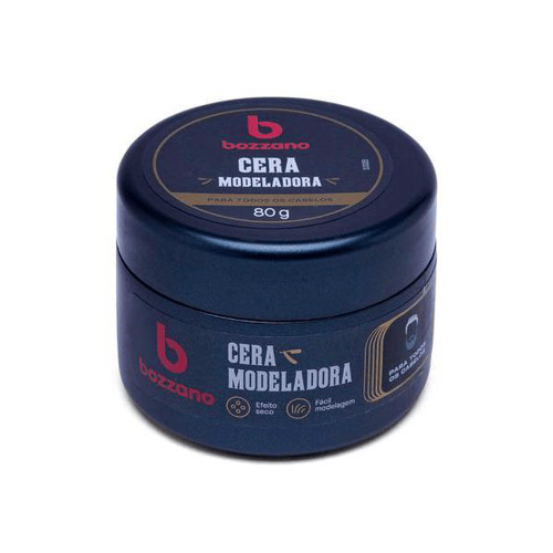 Imagem do produto Cera Modeladora Capilar Bozzano Efeito Seco Com 80G