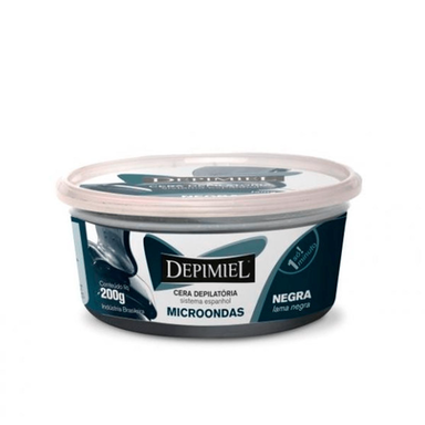 Imagem do produto Cera Negra Depilatória Para Microondas 200G Depimiel