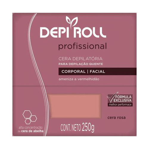 Imagem do produto Cera Quente Depi Roll Rosa 250Gr