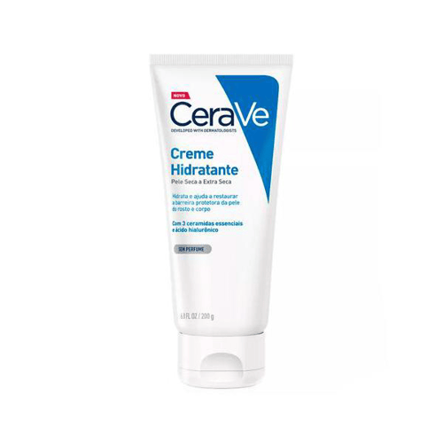 Creme Hidratante Corporal CeraVe Hidratação 24H E Textura Leve 200G