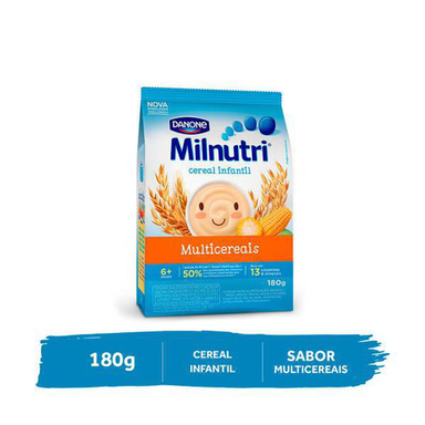 Cereal Infantil Milnutri Multicereais Com 180G