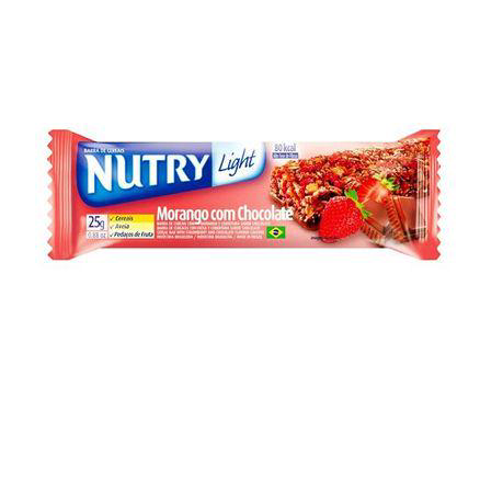Cereal - Nutry Light Morango Com Chocolate 25G