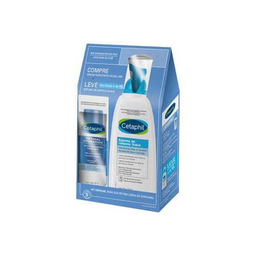 Cetaphil Optimal 30Ml Sérum+236Ml Espuma De Limpeza Facial