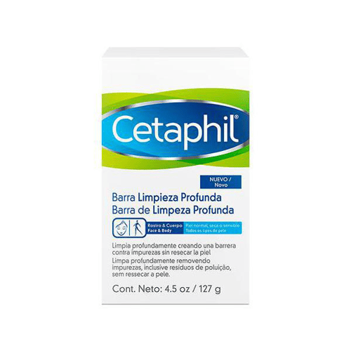 Sabonete Em Barra Cetaphil Limpeza Profunda 127G