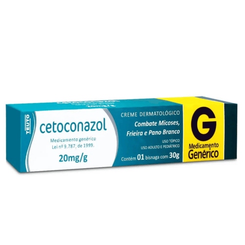 Cetoconazol - Creme 30G Teuto Genérico
