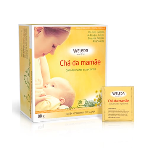 Imagem do produto Chá Da Mamãe Para Amamentação Weleda Com 60 Sachês