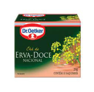 Imagem do produto Chá Dr. Oetker Erva Doce Com 10 Sachês 10G