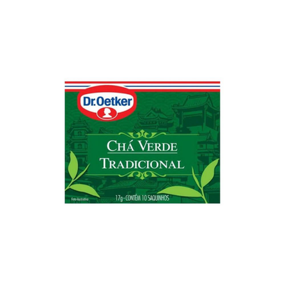Imagem do produto Chá Dr. Oetker Verde Tradicional Com 10 Sachês 17G