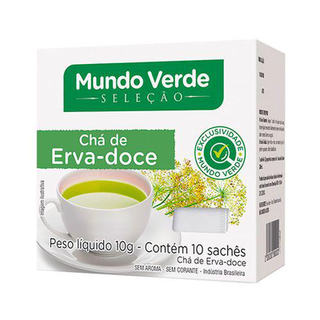 Imagem do produto Chá Erva Doce 10Sch 10G Mv Seleção Mundo Verde Seleção