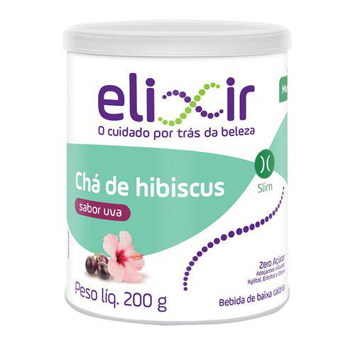 Imagem do produto Chá Hibisco Solúvel Uva Elixir 200G