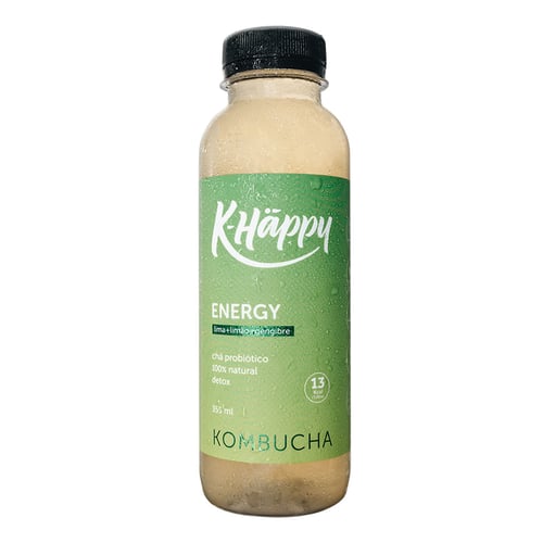 Imagem do produto Chá Kombucha Khappy Energy 355Ml