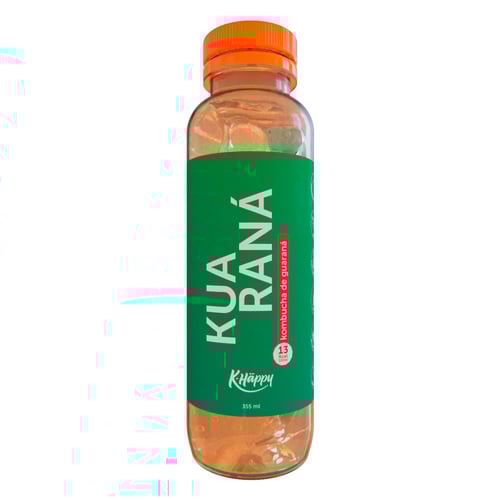 Imagem do produto Chá Kombucha Khappy Kuaraná 355Ml