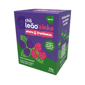 Imagem do produto Chá Leãozinho Água Gelada Amora & Framboesa 10 Un