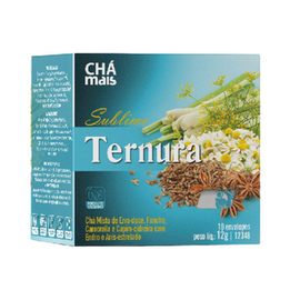 Imagem do produto Chá Mais Sublime Ternura, Erva Doce, Funcho Camomila E Capimcindreira Com Endro E Anisestrelado 12G Chá Mais