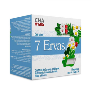 Imagem do produto Chá Misto 7 Ervas 10 Sachês Mais