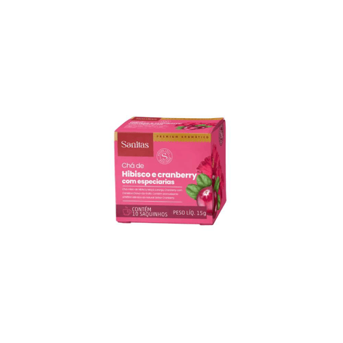 Imagem do produto Chá Sanitas Com Especiarias Hibísco Com Cranberry 15G