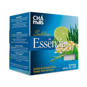 Imagem do produto Cha Sublime Essencia 10 Saches Chá Mais