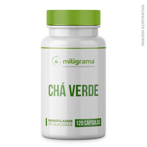 Imagem do produto Chá Verde 500Mg 120 Cápsulas