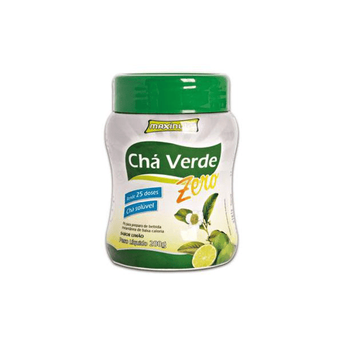 Imagem do produto Cha Verde Soluvel Maxinutri Limao Zero 200Gr