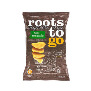 Imagem do produto Chips Batata Doce Azeite E Manjericão 45G Roots To Go