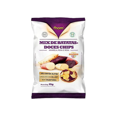 Imagem do produto Chips Batata Doce E Mix Fhom 45G