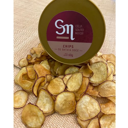 Imagem do produto Chips De Batata Doce Célia Soutto Mayor 60G