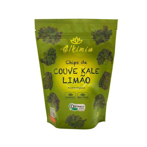 Imagem do produto Chips De Couve Kale Com Limão Assado Orgnico Alkimia 15G